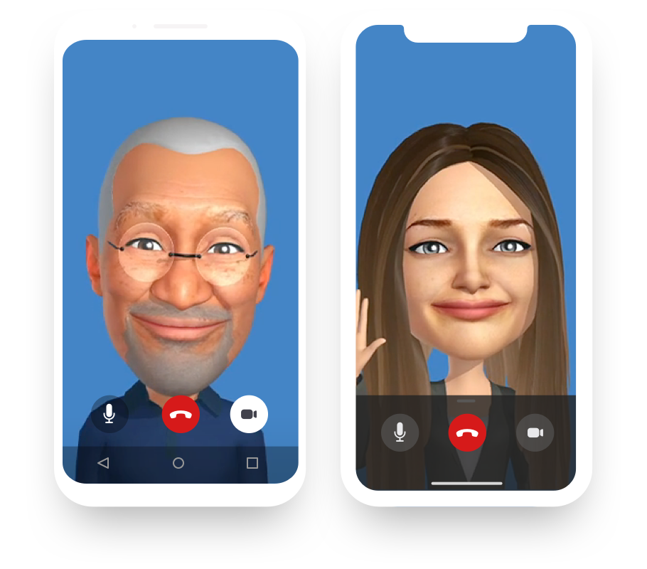 AR audio/video call
Cross platform iOS/Android